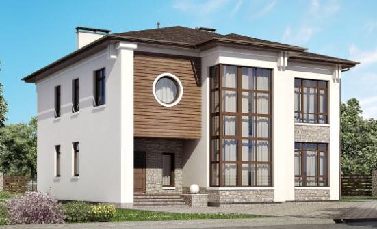 300-005-П Проект двухэтажного дома, большой дом из кирпича Барабинск | Проекты домов от House Expert
