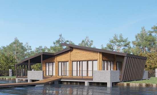 100-007-П Проект бани из дерева Искитим | Проекты домов от House Expert