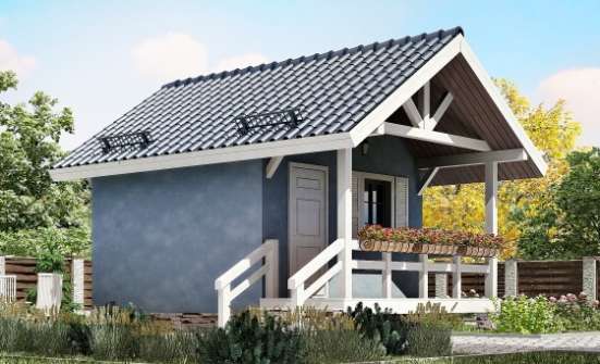 020-001-Л Проект одноэтажного дома, классический загородный дом из бревен Искитим | Проекты домов от House Expert