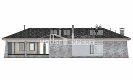 280-004-Л Проект одноэтажного дома, уютный домик из поризованных блоков, Искитим